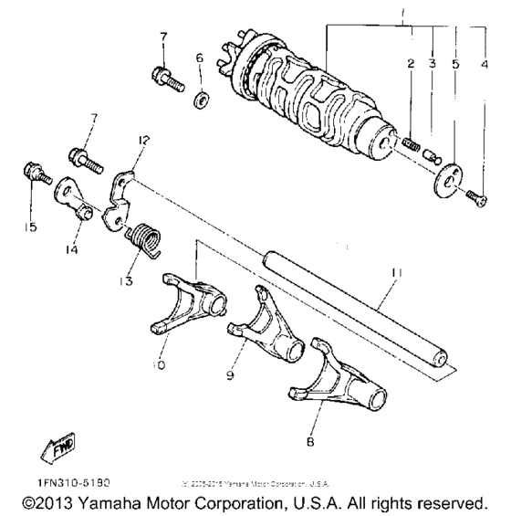 Shift Cam & Fork