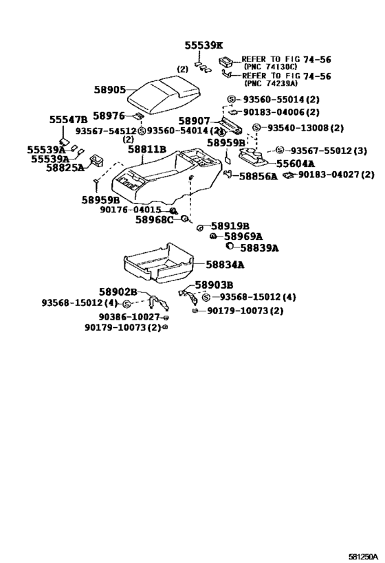 Console Box & Bracket