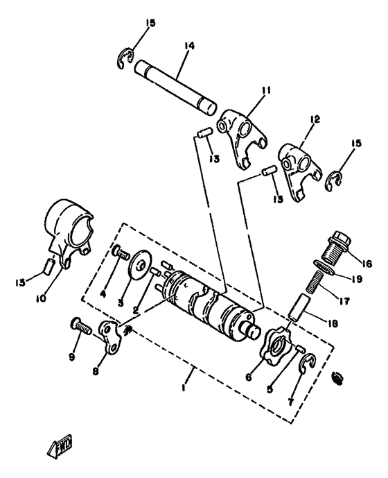 Shift Cam & Fork