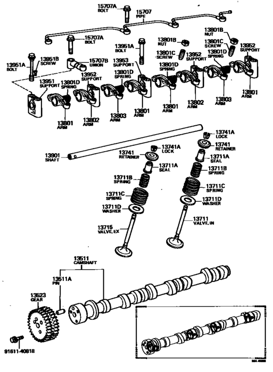 Camshaft & Valve