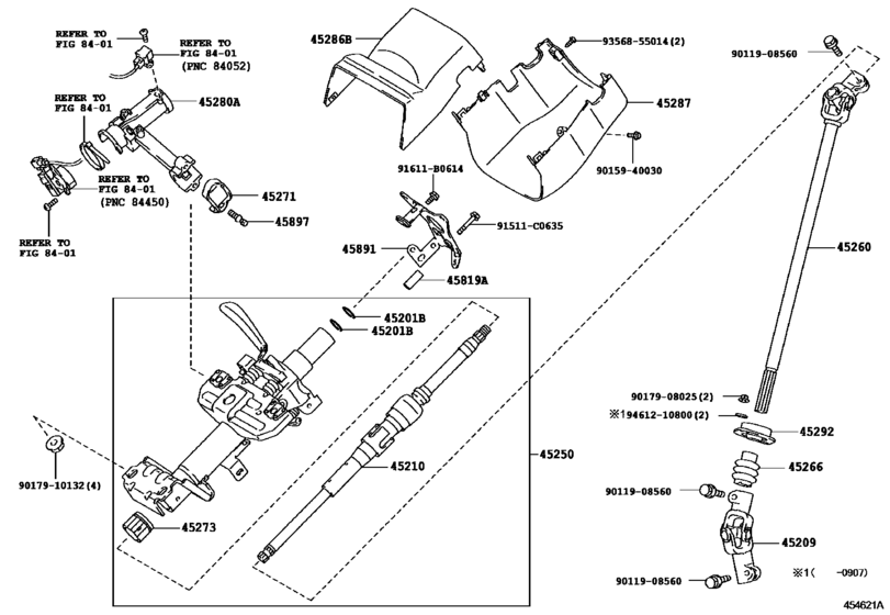 Steering Column & Shaft