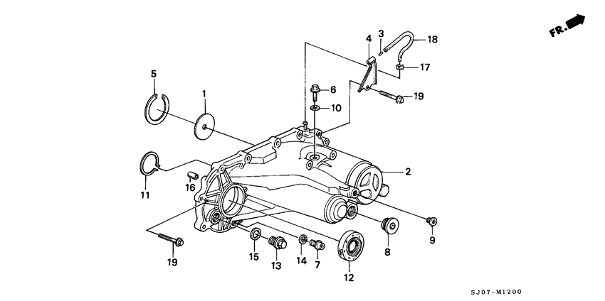 Transmission housing