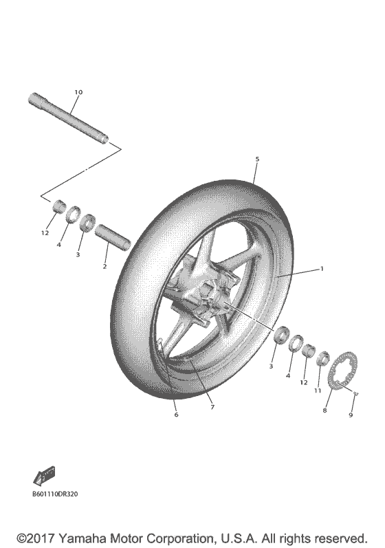 Front wheel