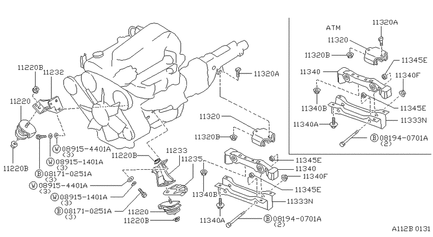 Engine & transmission   mounting