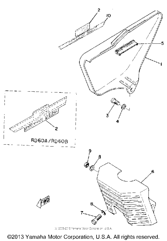 Side cover - front cover