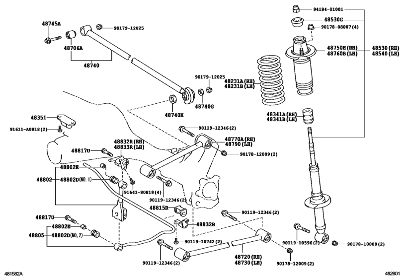 Rear Spring & Shock Absorber
