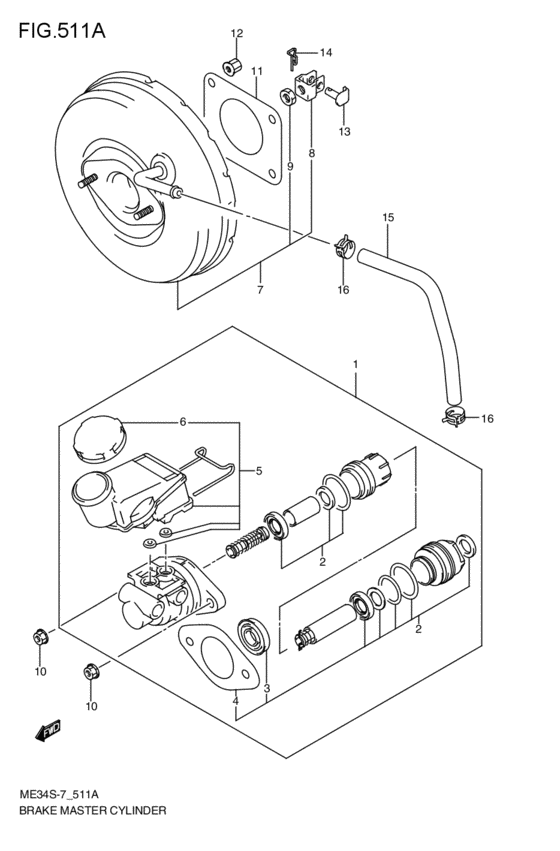 brakes master cylinder