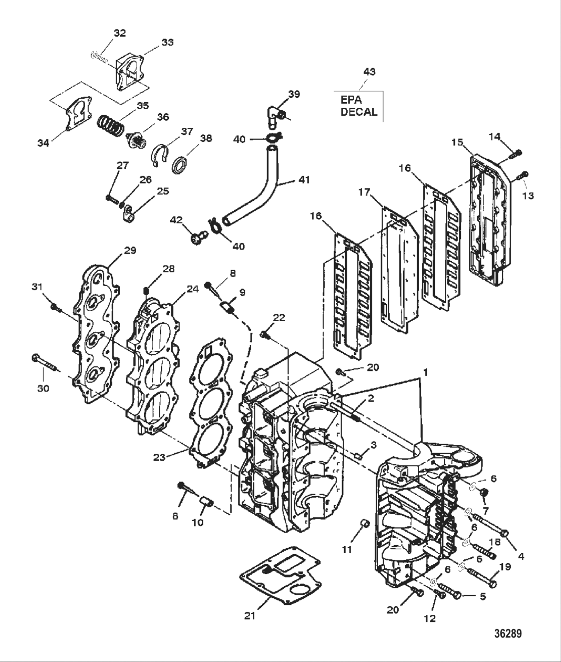 Cylinder Block Assembly