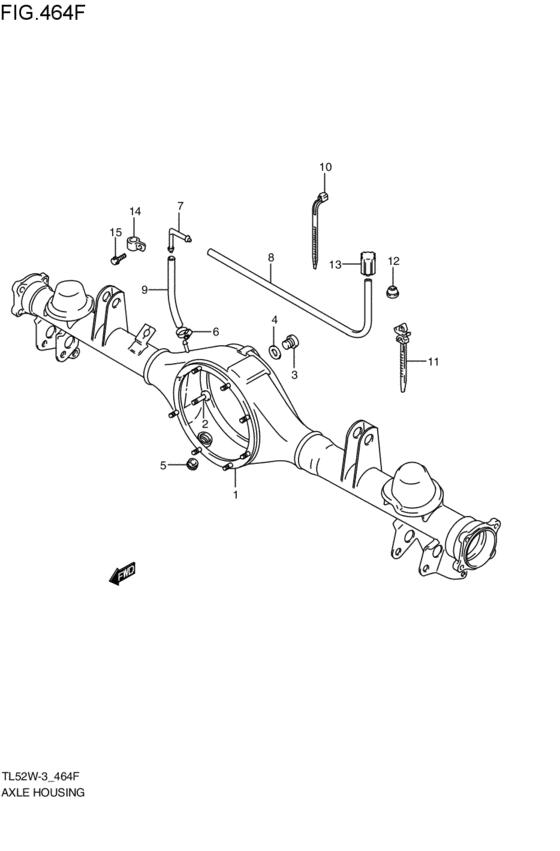axle housing
