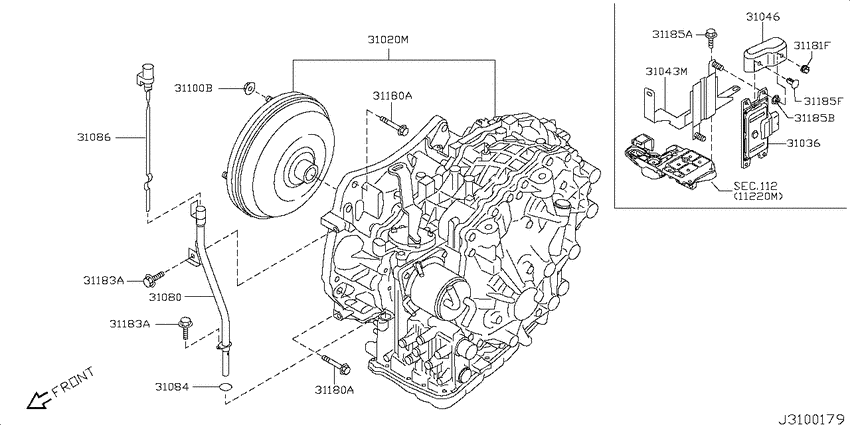 Auto transmission,transaxle & fitting