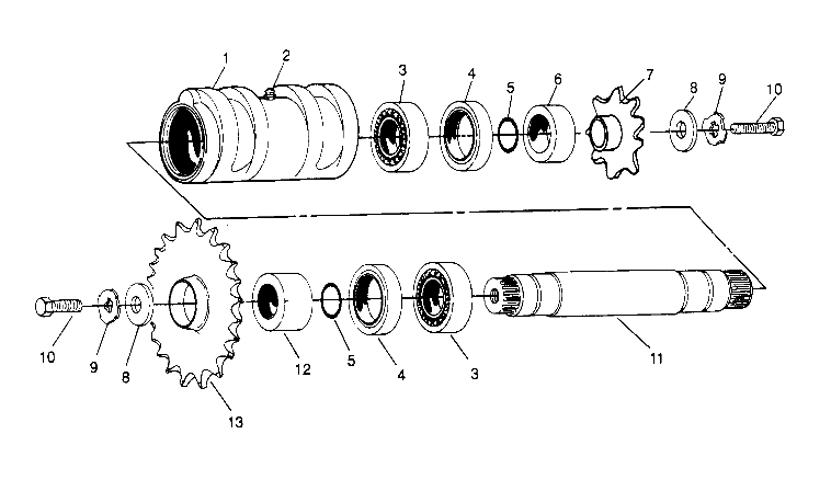 Center tightener assembly