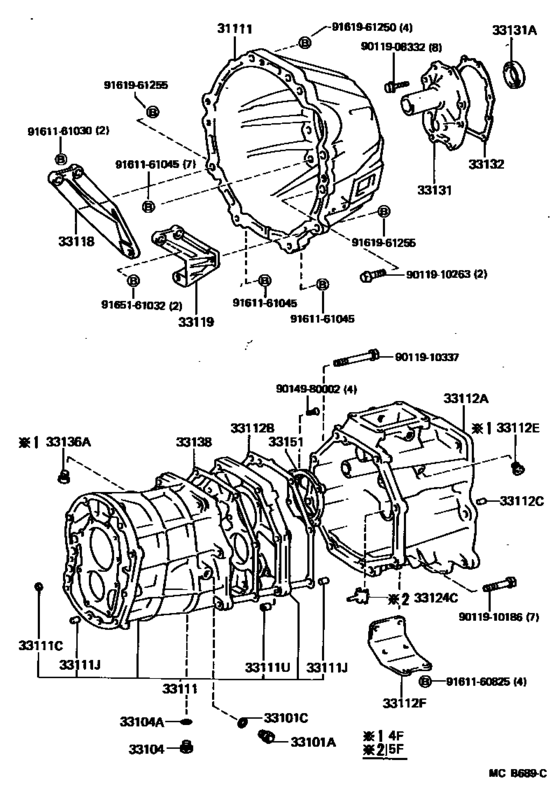 Clutch Housing & Transmission Case (Mtm)