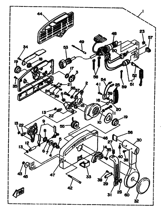 Remote control assy