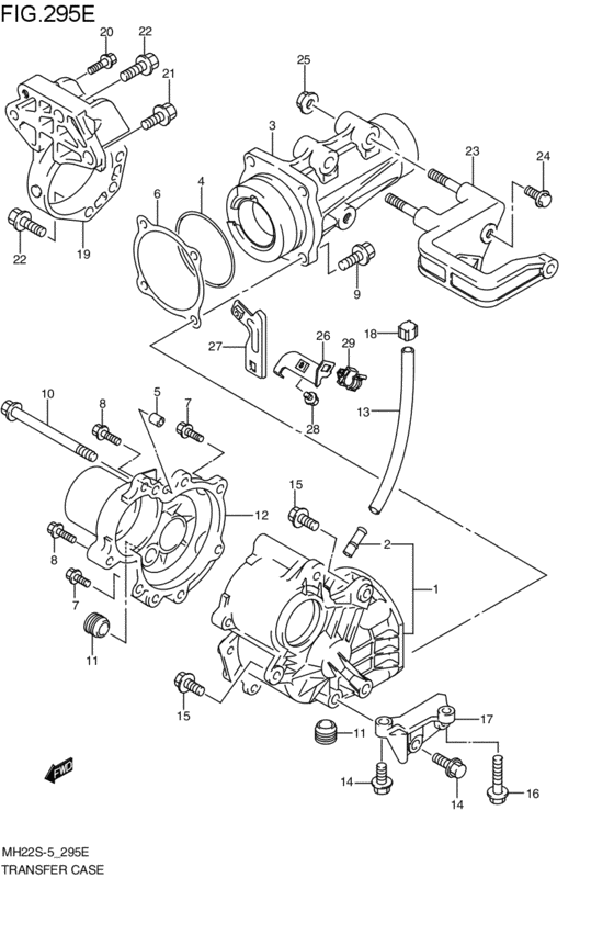 Suzuki Samurai Transfer Case Diagram