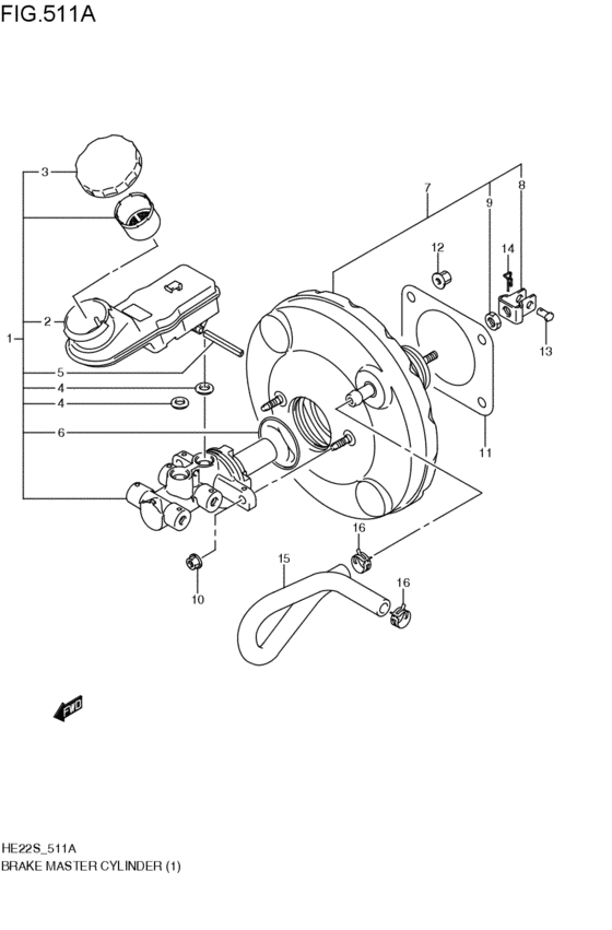 brakes master cylinder
