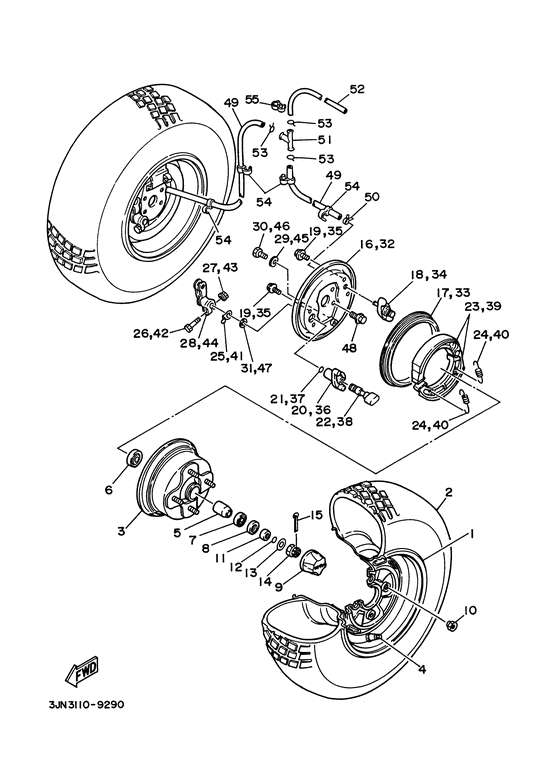 Front wheel