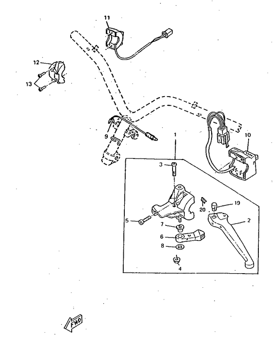 Handle switch & lever