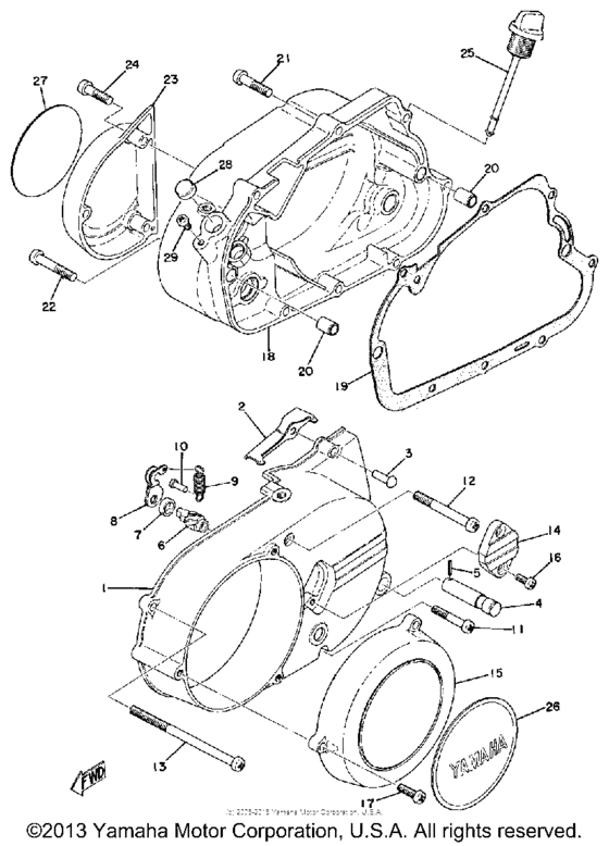 Crankcase cover
