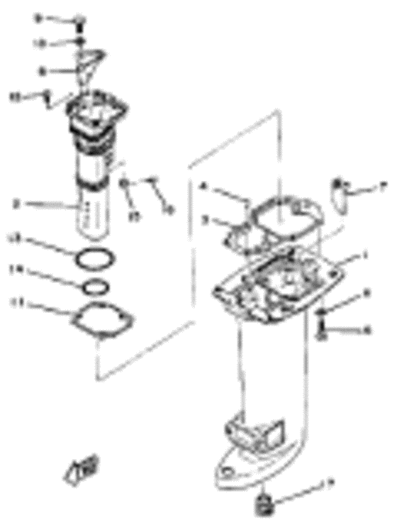 Upper casing