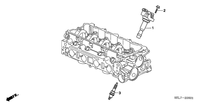 Ignition coil/plug