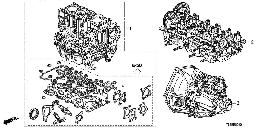 Engine assy./transmission assy.