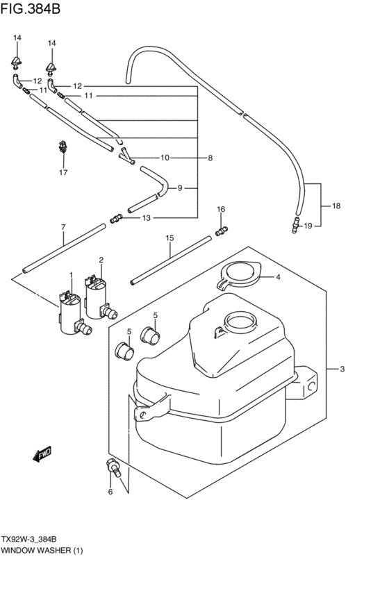 ウインドウオッシャ