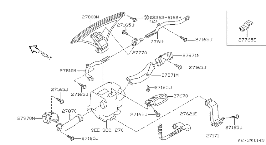 Nozzle & duct