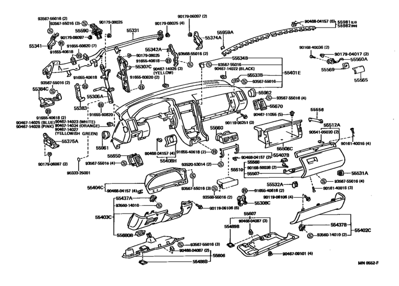 Instrument Panel & Glove Compartment