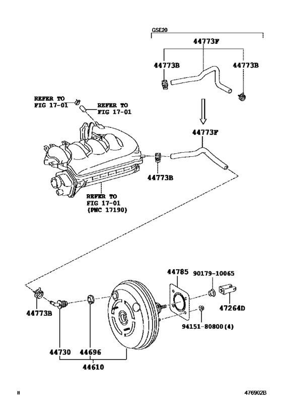 Brake Booster & Vacuum Tube