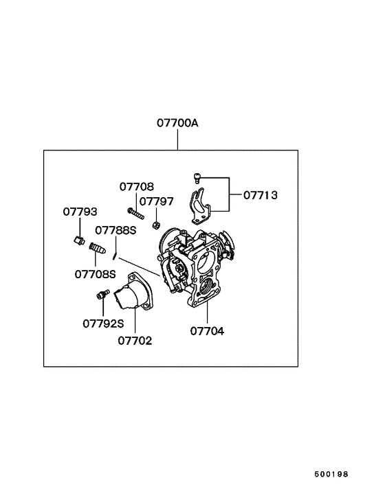 Injector & throttle body