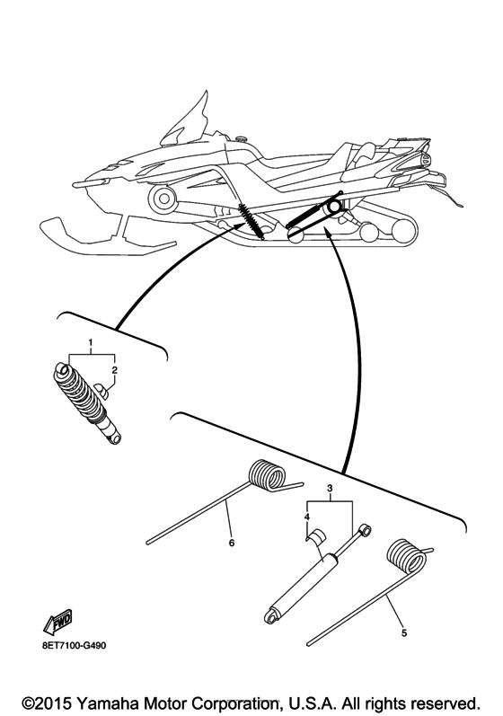 Alternate rear suspension