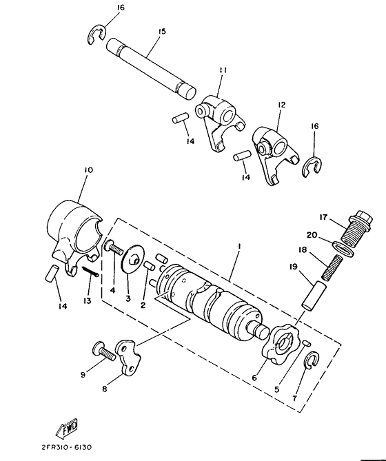 Shift Cam & Fork