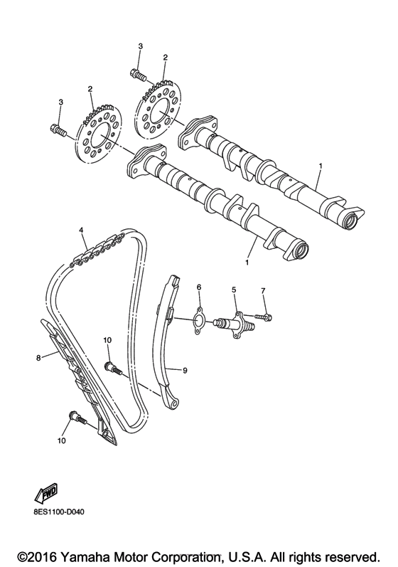Camshaft & chain