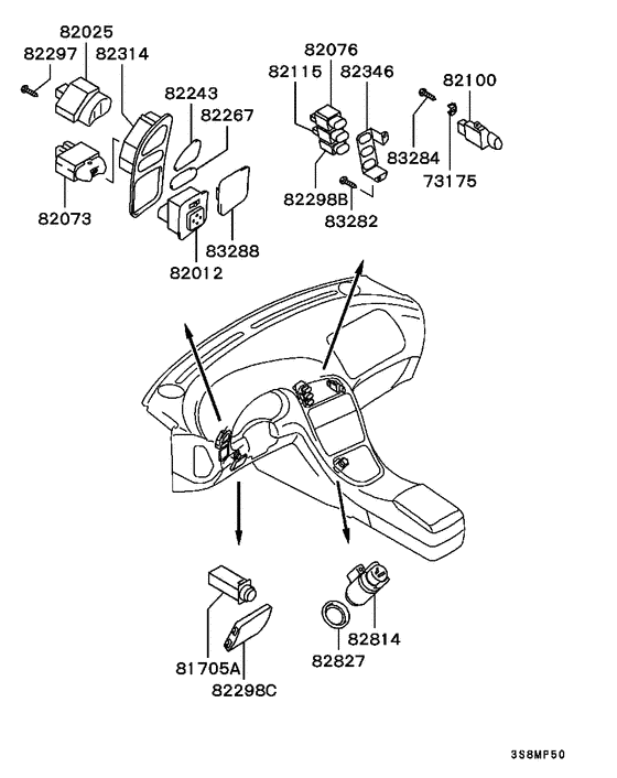 Switch & cigar lighter