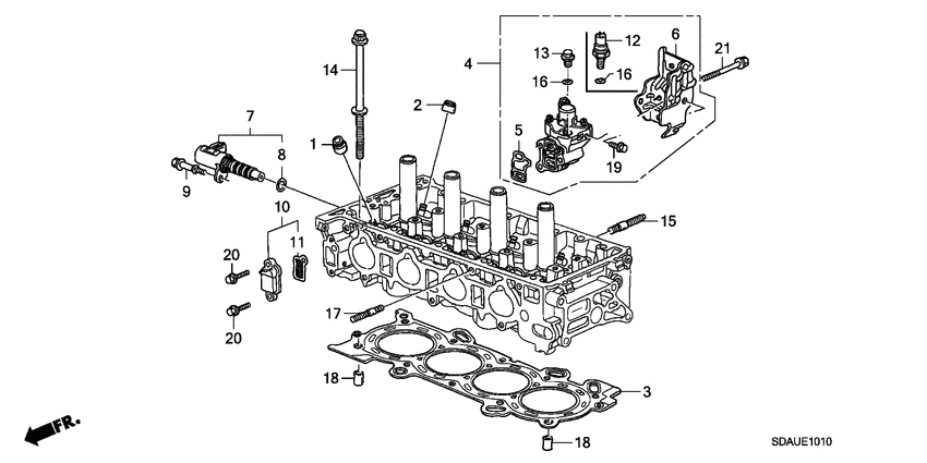 Vtc oil control valve