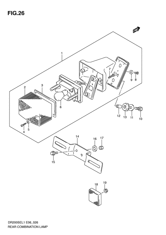 Rear combination lamp