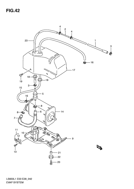 Evap system
