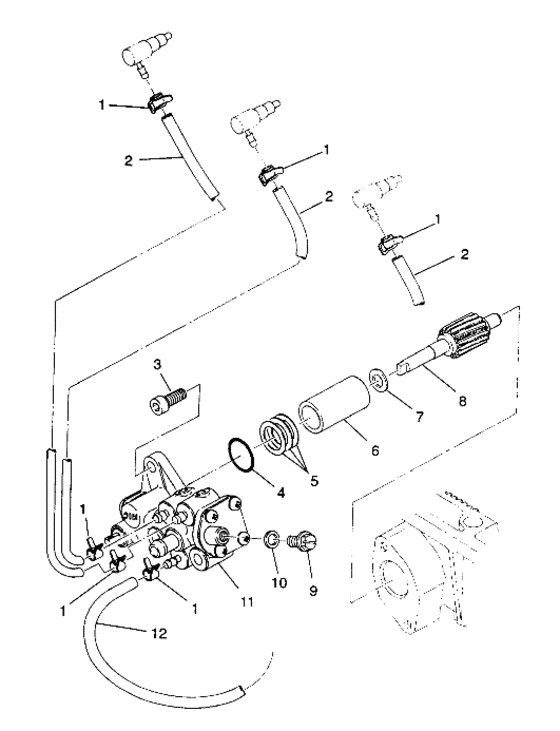 Oil pump assembly