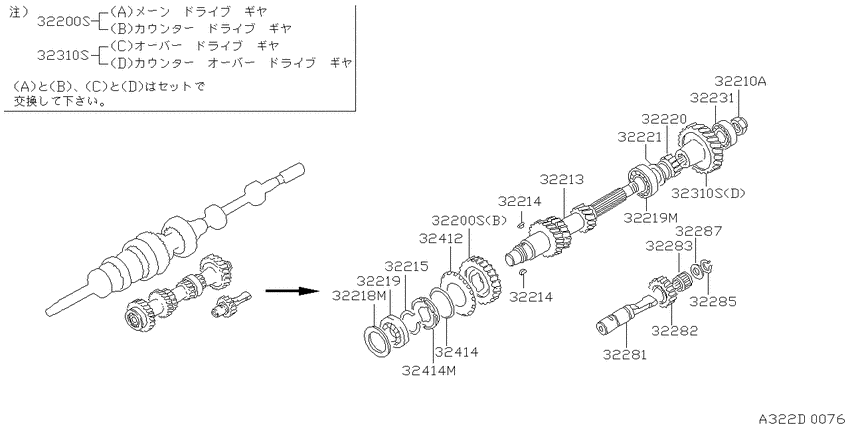 Transmission gear