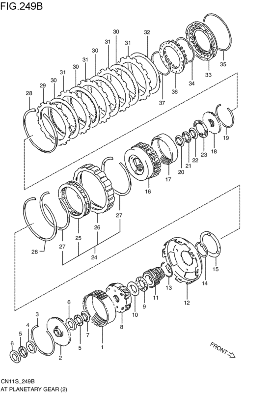 at - plastic material re-gear
