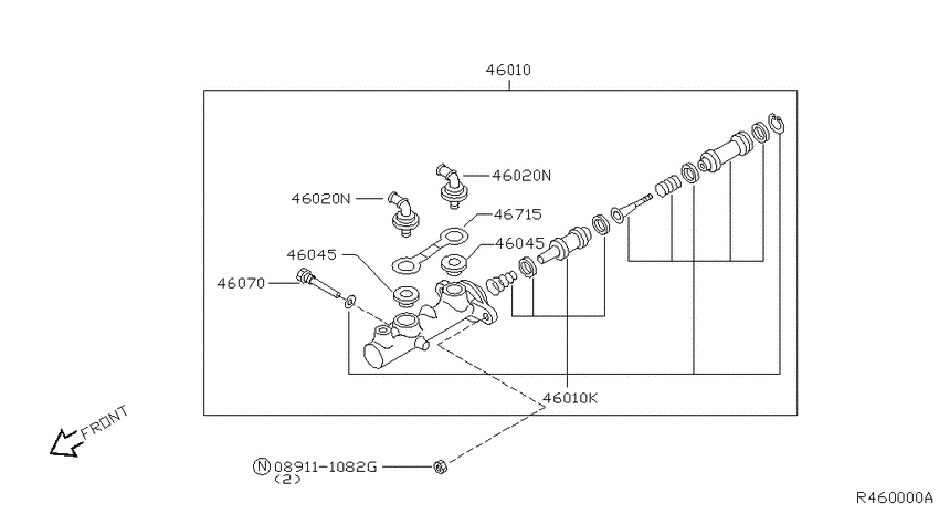 Brake master cylinder