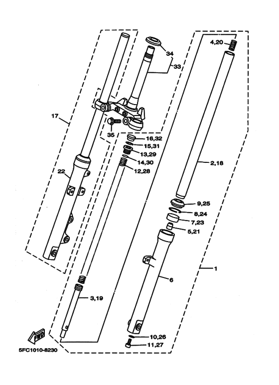 Front fork