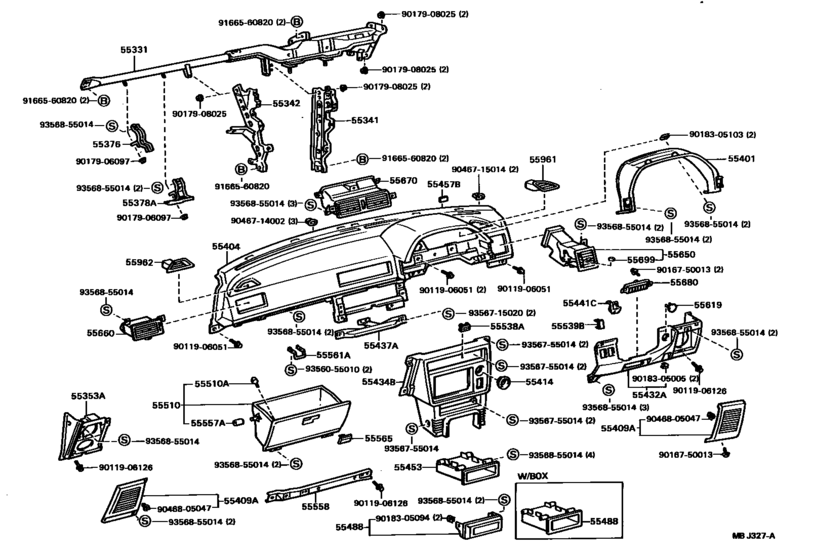 Instrument Panel & Glove Compartment