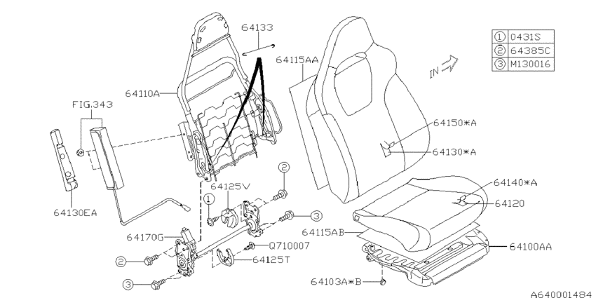 Front seat