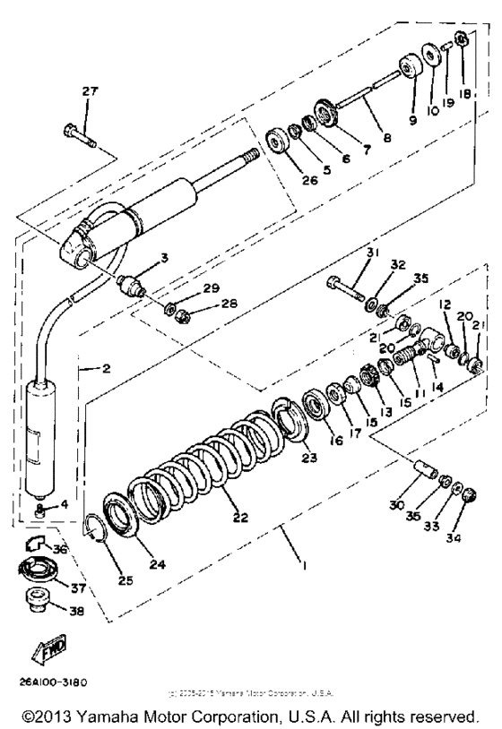 Rear suspension