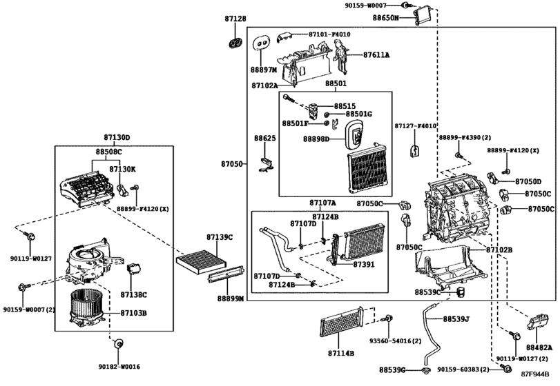 Heating & Air Conditioning - Cooler Unit