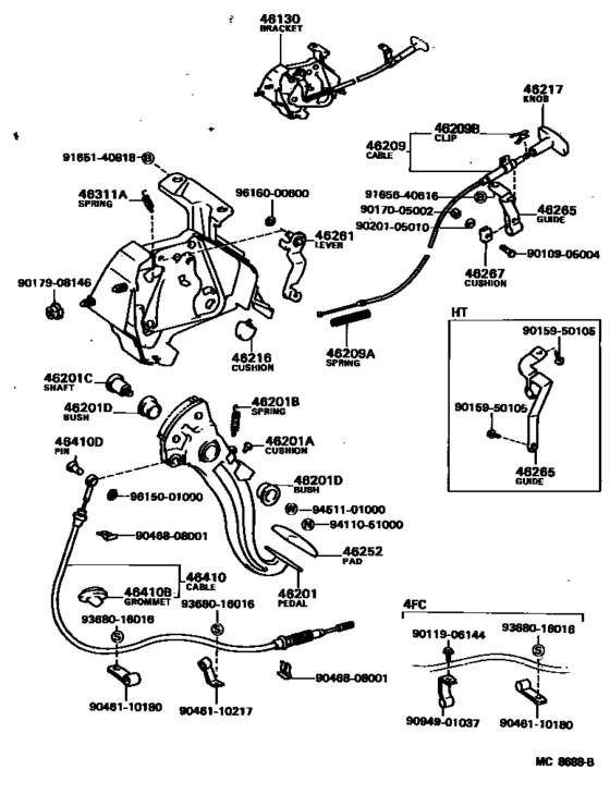 Parking Brake & Cable