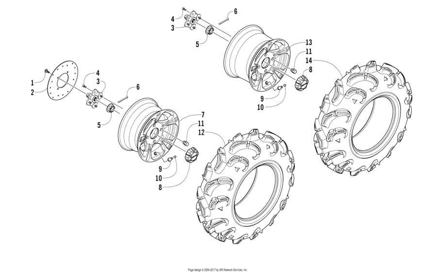 Wheel And Tire Assembly
