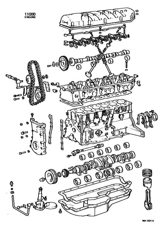 Partial Engine Assembly