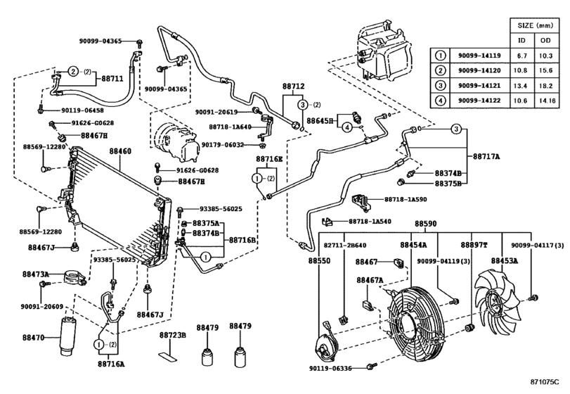 Heating & Air Conditioning - Cooler Piping